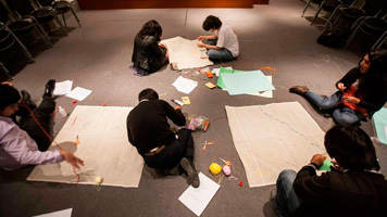 Actividad creativa del Festival de las Humanidades